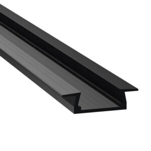 Perfil de Aluminio 2206 - Negro