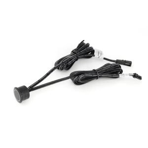 Interruptor Dimmer Táctil Negro